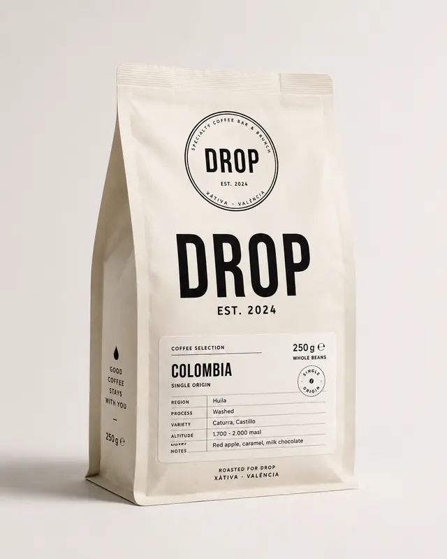Paquete de café DROP